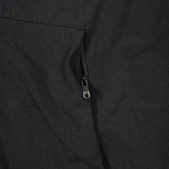 Lululemon PrePost Full Zip Workout Jacket Black Athleisure Reflective Mens Large - Picture 6 of 9
